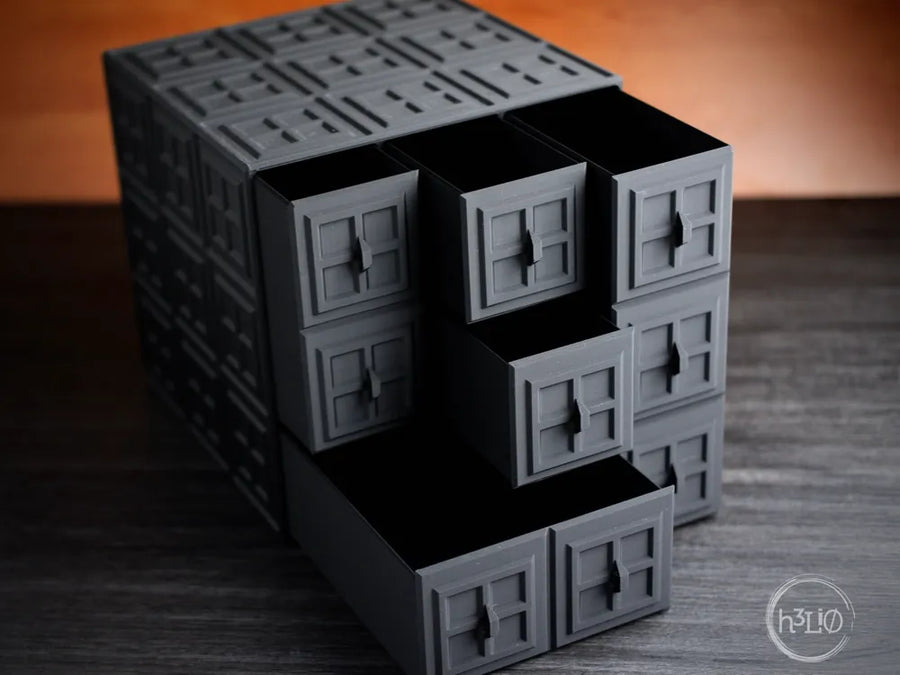 The Cube — кубичен шкаф с чекмеджета