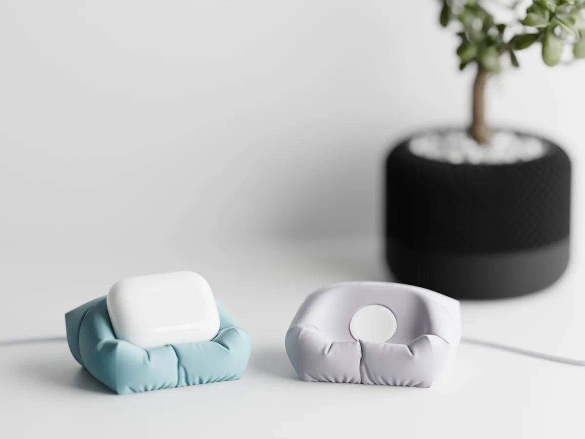 Поставка за AirPods възглавничка с гнездо за MagSafe зарядно