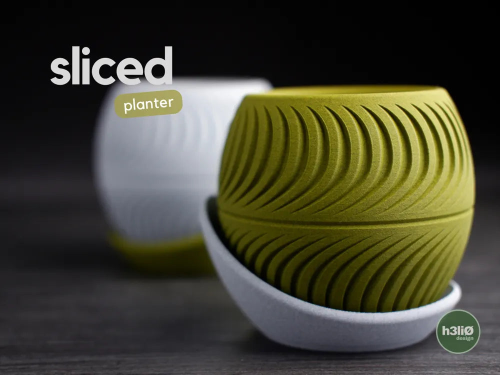 Sliced саксия