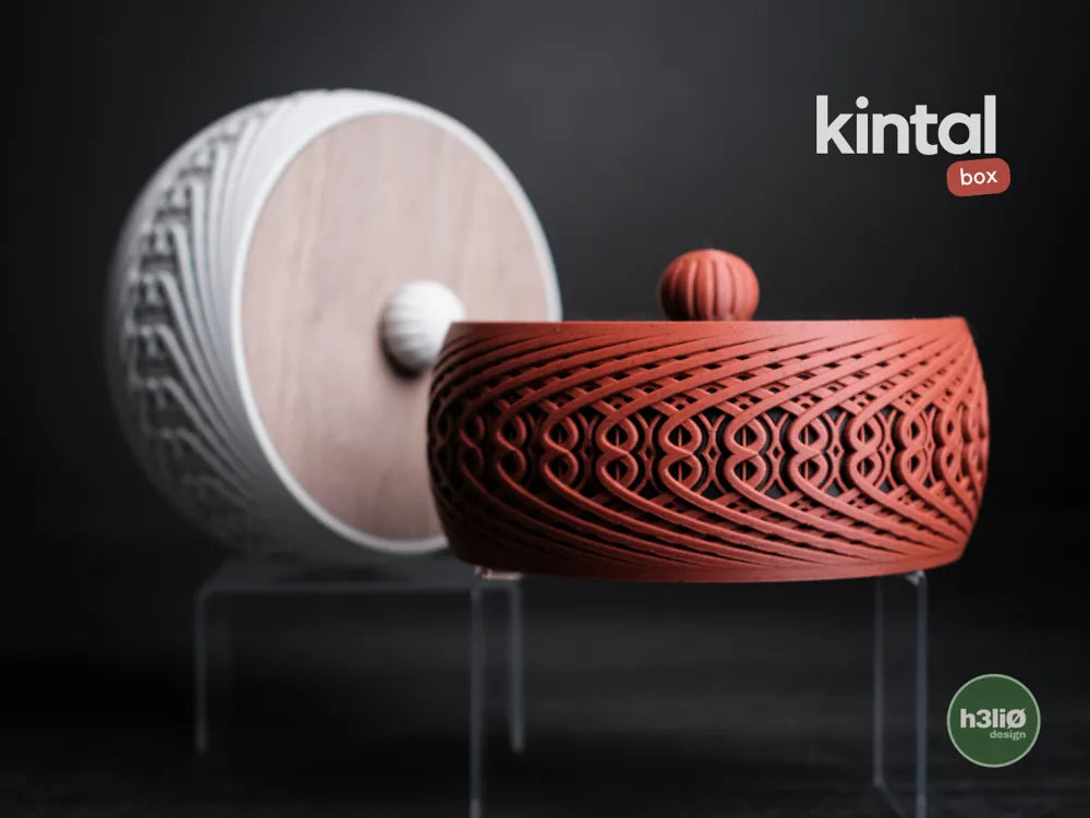 Kintal кръгла кутия с капак