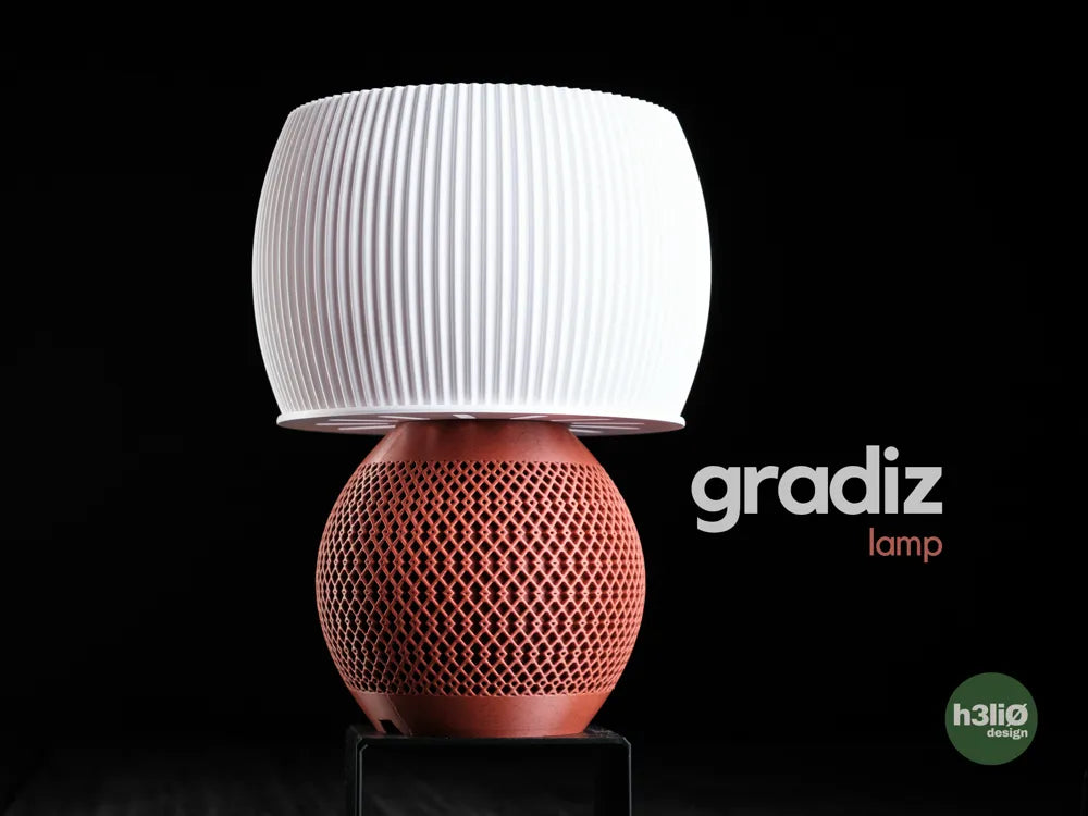 Дизайнерска настолна лампа Gradiz