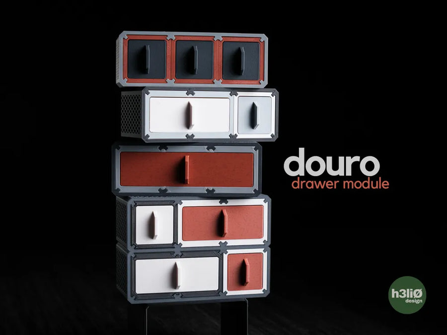 Douro — модулна система с чекмеджета и магнитни вложки