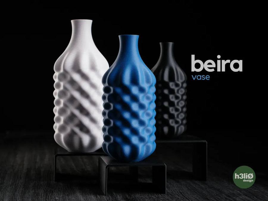 Beira — скулптурна ваза с плавен силует