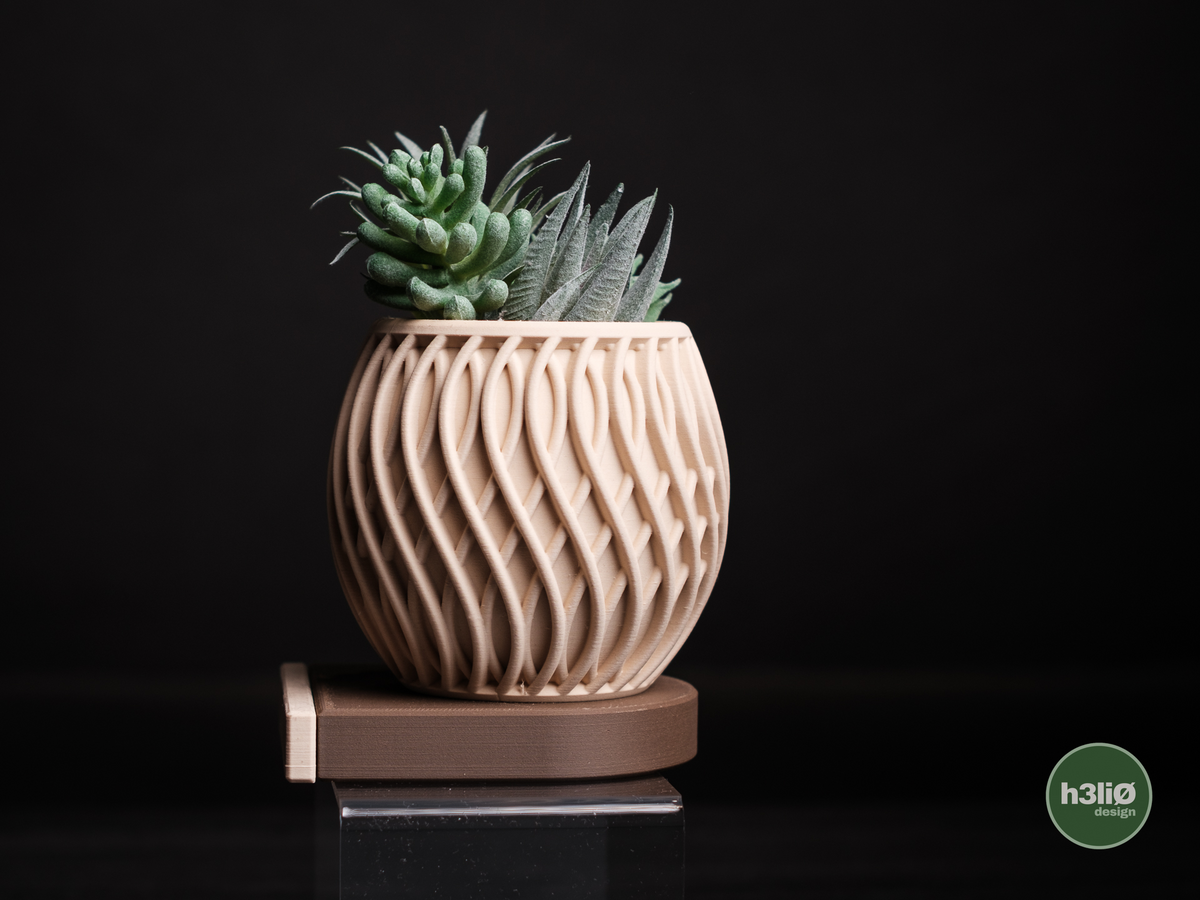 Loft Duo — комплект от 2 саксии с подложки
